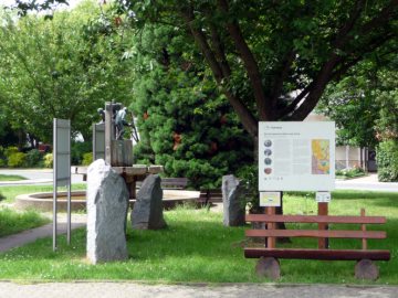 Start am Winzerbrunnen