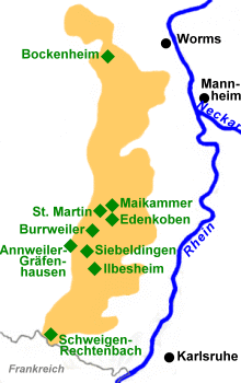 Anbaugebiet Pfalz