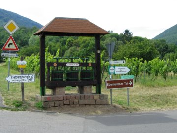Schautafel "Ursprünge der Rebkultur"