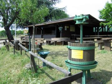 Weinprobierstand am Sonnenberg